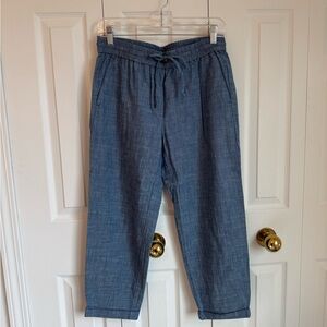 J. Crew Light Blue Chambray Pants